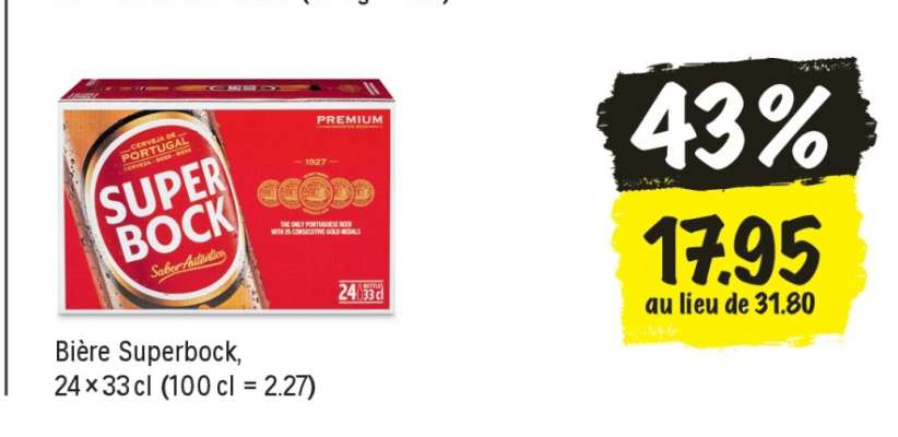 Bière Superbock