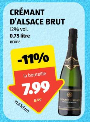 CRÉMANT D’ALSACE BRUT