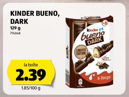 KINDER BUENO, DARK