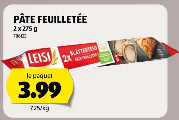 PÂTE FEUILLETÉE