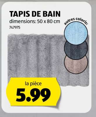 TAPIS DE BAIN