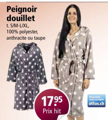 Peignoir douillet
