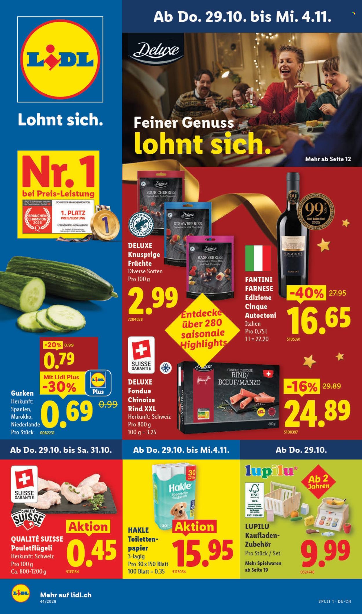 Catalogue Lidl - 29.10.2026 - 4.11.2026. Page 1. Page 1