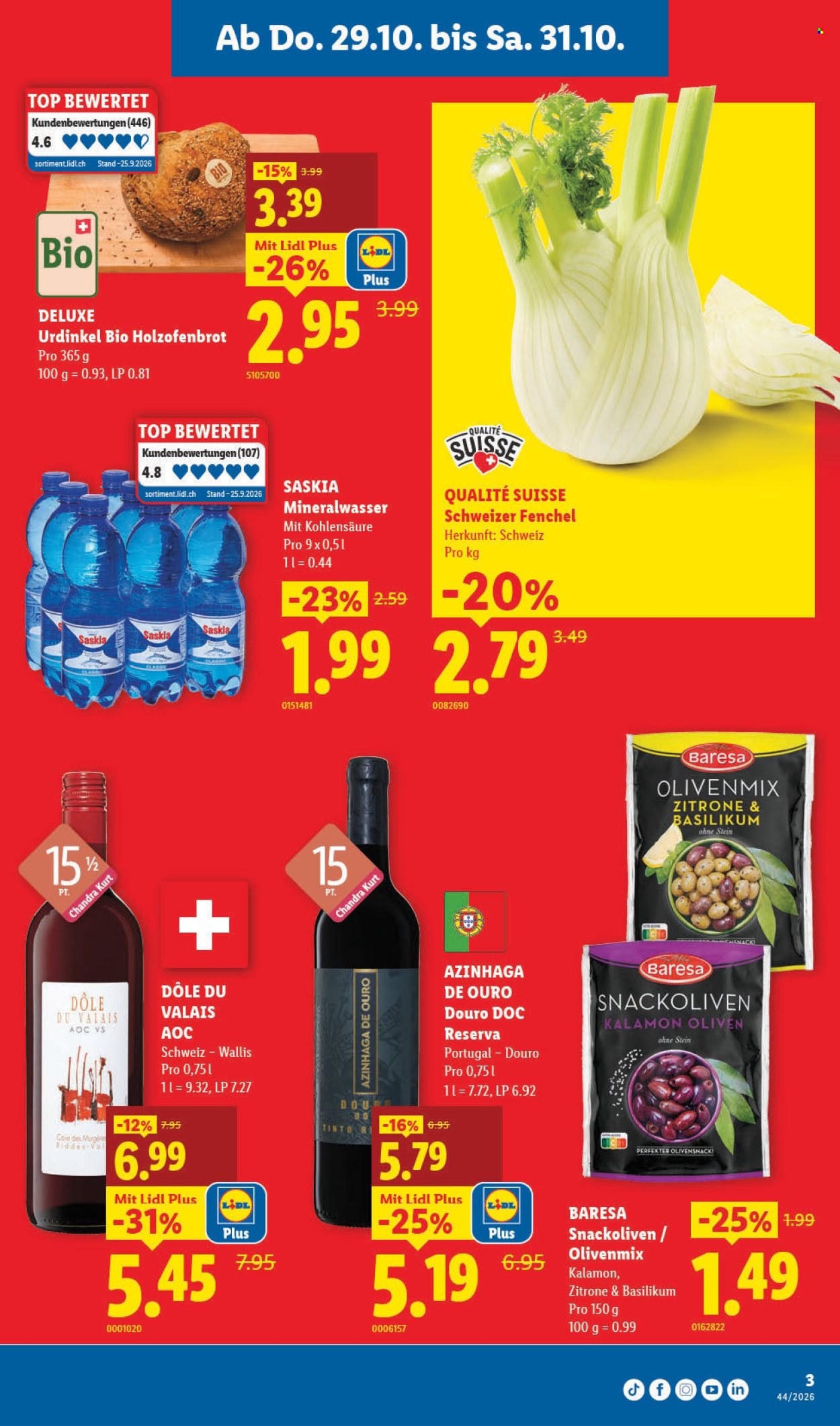 Catalogue Lidl - 29.10.2026 - 4.11.2026. Page 3. Page 3