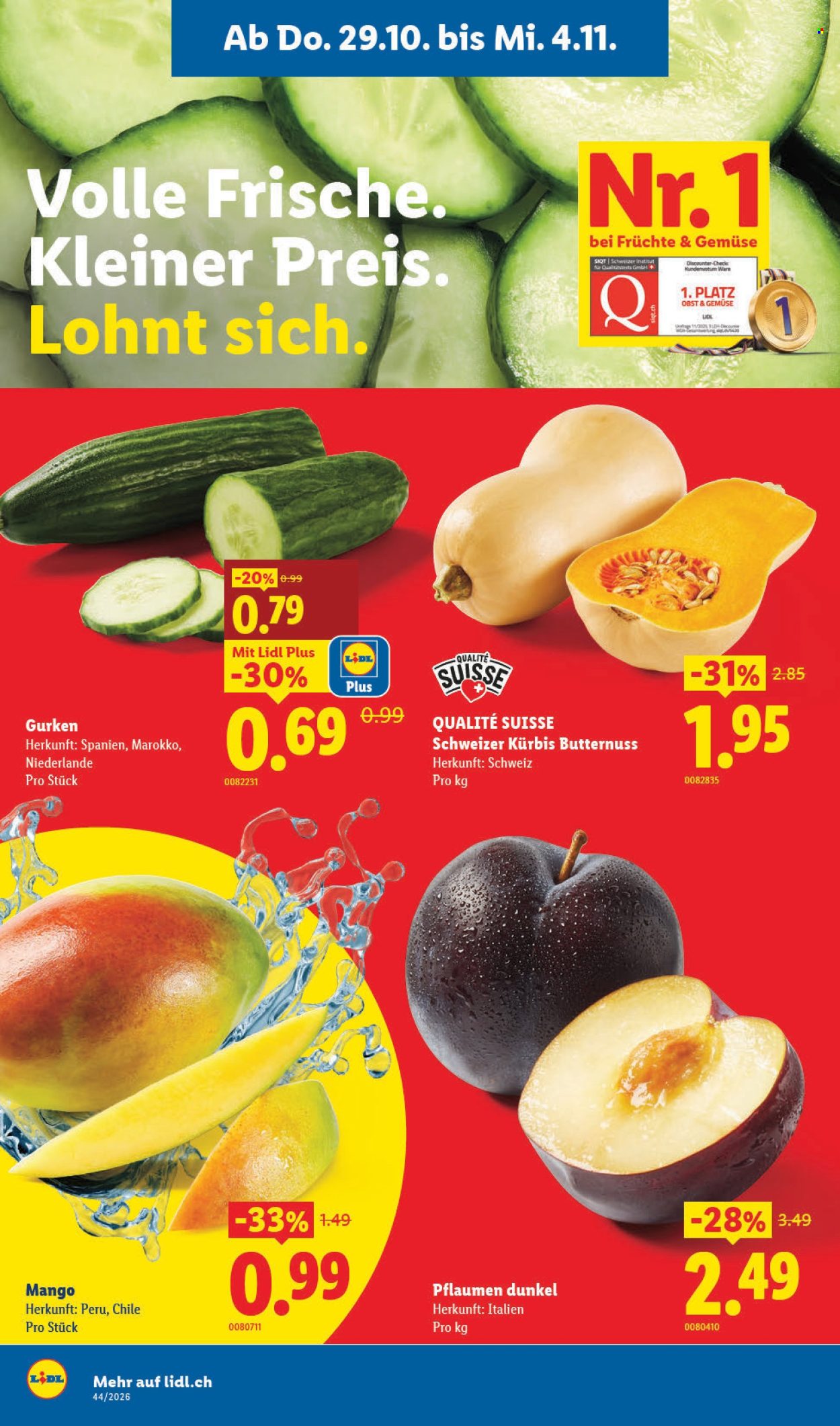 Catalogue Lidl - 29.10.2026 - 4.11.2026. Page 4. Page 4