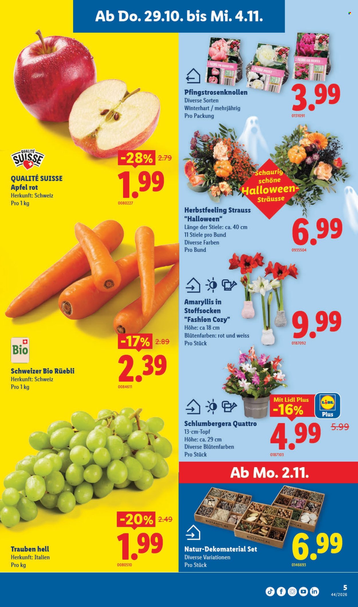 Catalogue Lidl - 29.10.2026 - 4.11.2026. Page 5. Page 5