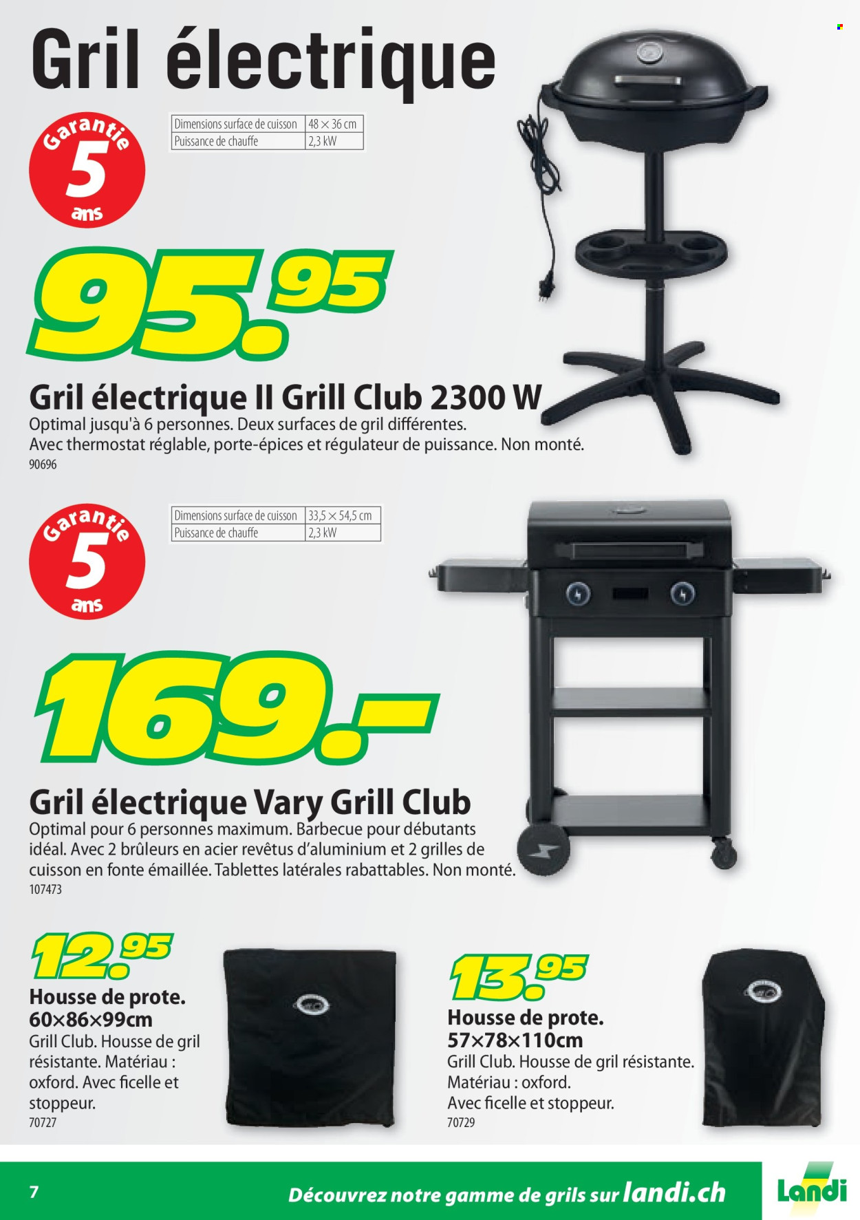Catalogue Landi. Page 7. Page 7