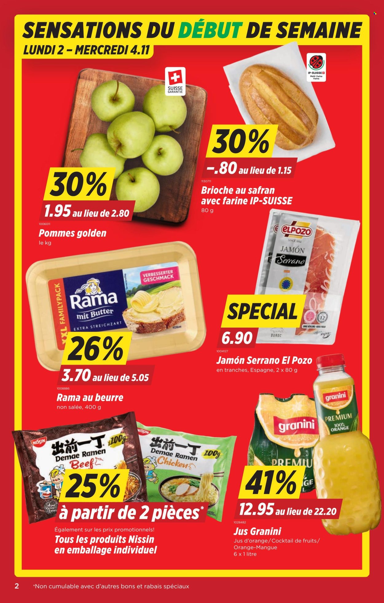 Catalogue Denner - 29.10.2026 - 4.11.2026. Page 2. Page 2