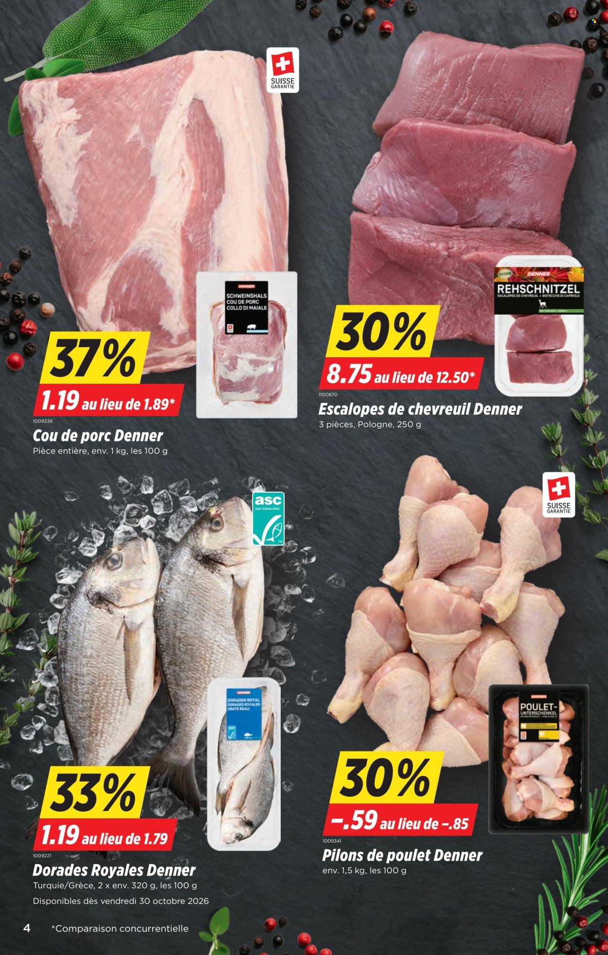 Catalogue Denner - 29.10.2026 - 4.11.2026. Page 4. Page 4
