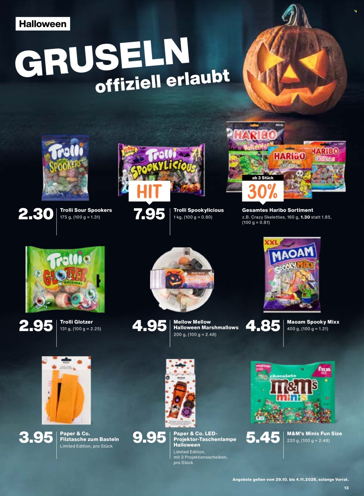 Catalogue Migros - 29.10.2026 - 4.11.2026. Page 13. Page 13