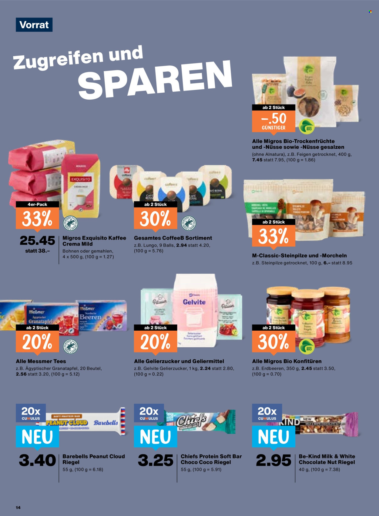 Catalogue Migros - 29.10.2026 - 4.11.2026. Page 14. Page 14