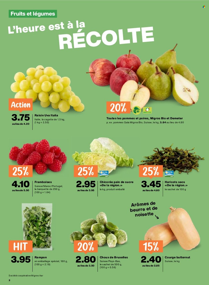 Catalogue Migros - 29.10.2026 - 4.11.2026. Page 2. Page 2