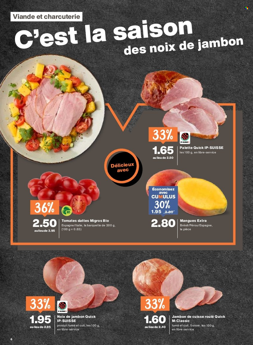 Catalogue Migros - 29.10.2026 - 4.11.2026. Page 6. Page 6