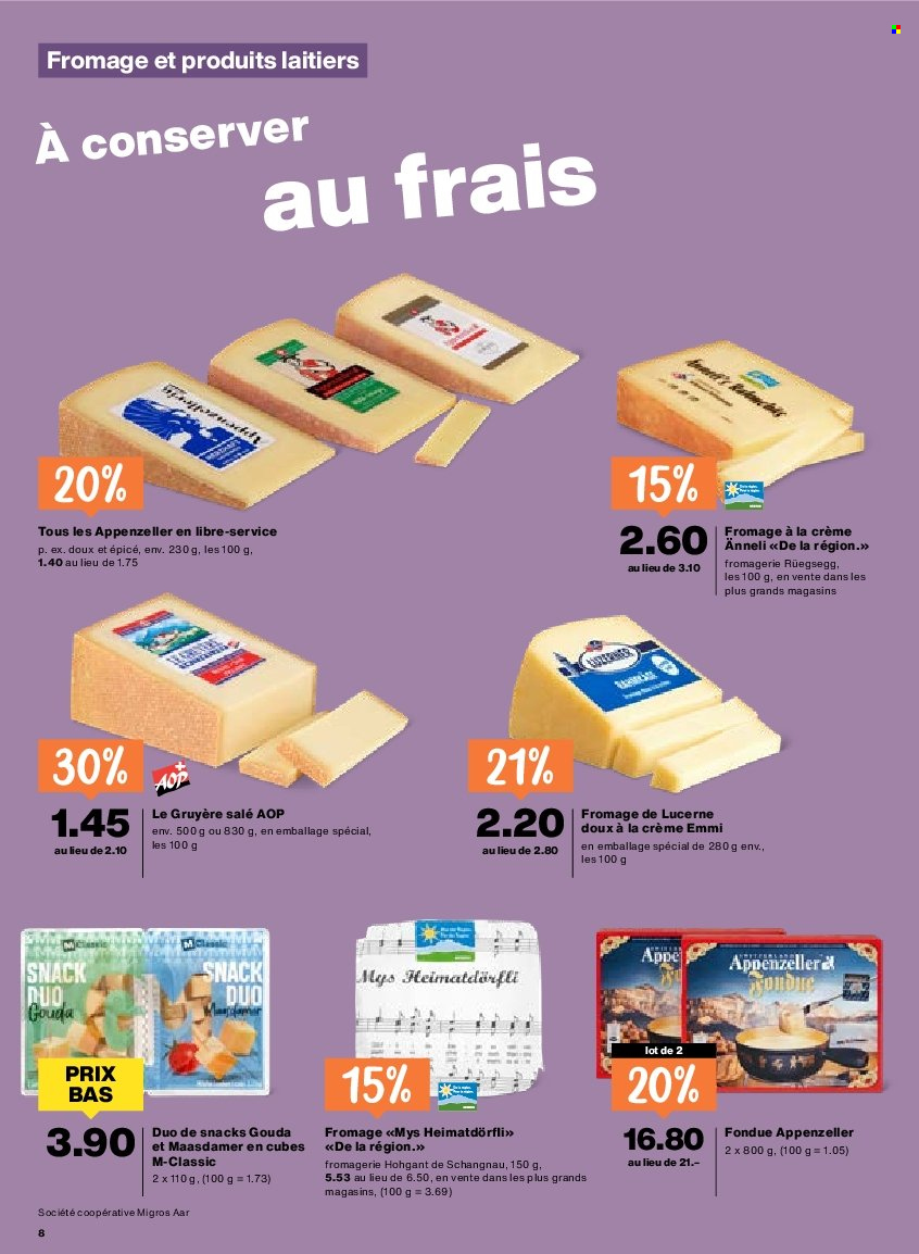 Catalogue Migros - 29.10.2026 - 4.11.2026. Page 8. Page 8