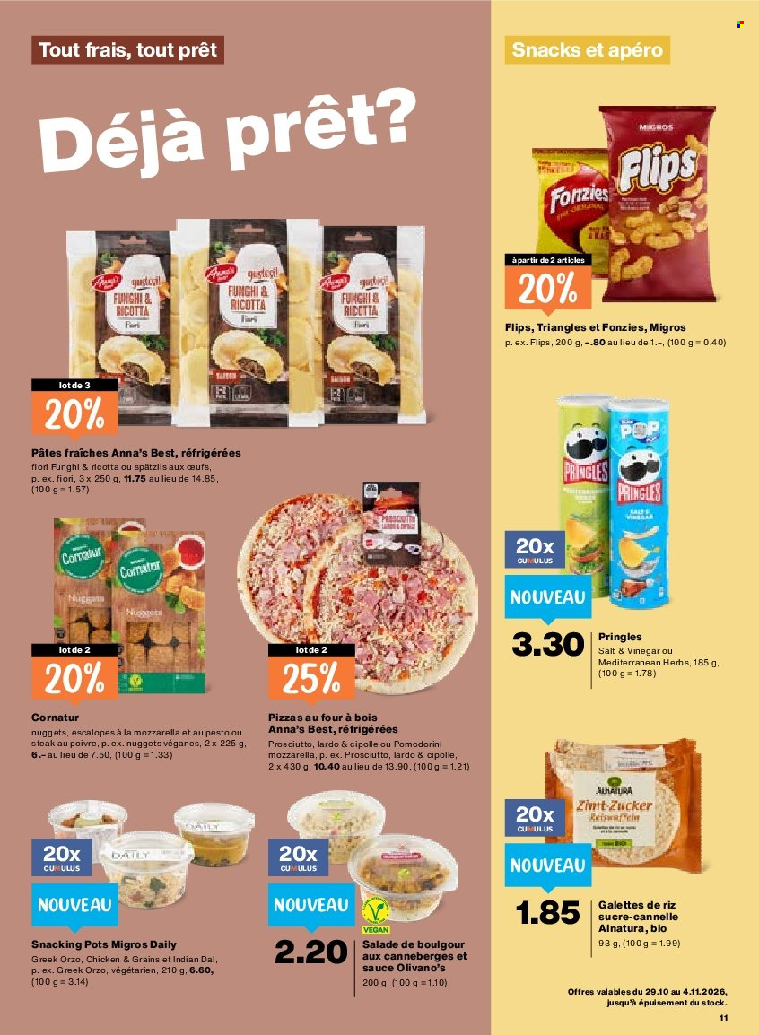 Catalogue Migros - 29.10.2026 - 4.11.2026. Page 11. Page 11