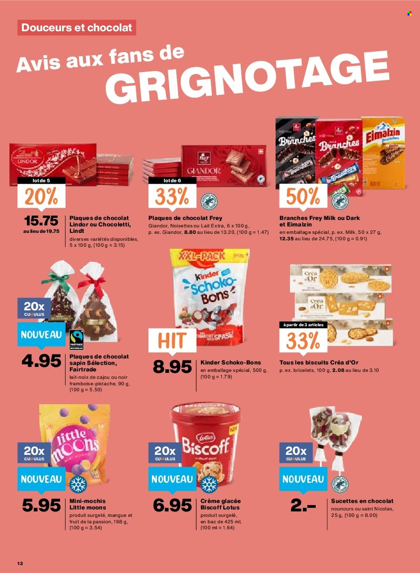 Catalogue Migros - 29.10.2026 - 4.11.2026. Page 12. Page 12