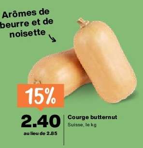 Courge butternut